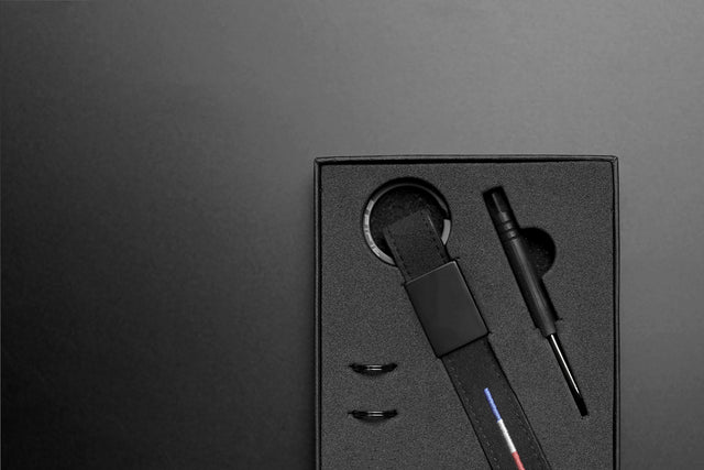 Interiorex Alcantara Keychain