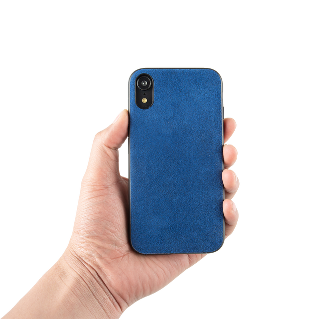 Custom Alcantara iPhone XR Case - INTERIOREX