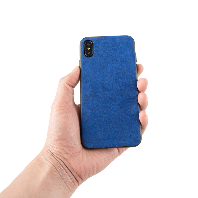 Custom Alcantara iPhone XS Max Case - INTERIOREX